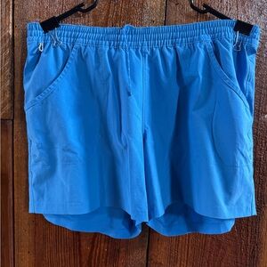 Women's Athletic Shorts in Vibrant Blue